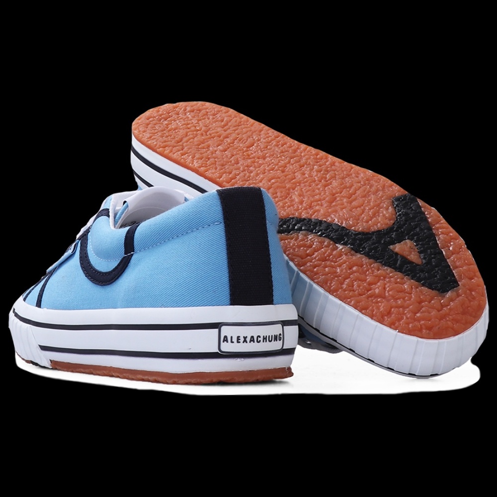 ALEXACHUNG 2506 Green Nile Blue Sneakers Low Tops - Picture 5 of 5